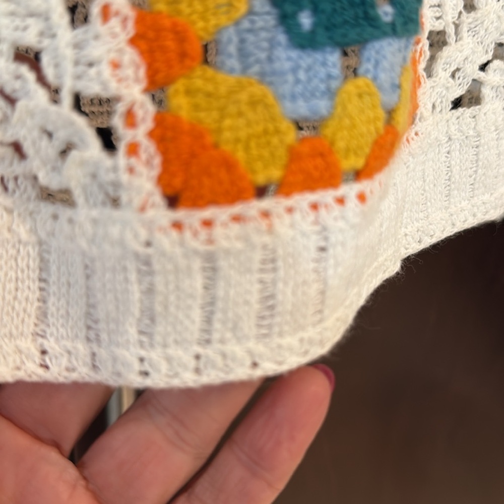 💋Love M TU crochet cropped top - Picture 7 of 10